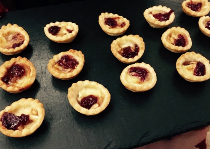 Brie & Cranberry&nbsp;Tartlets